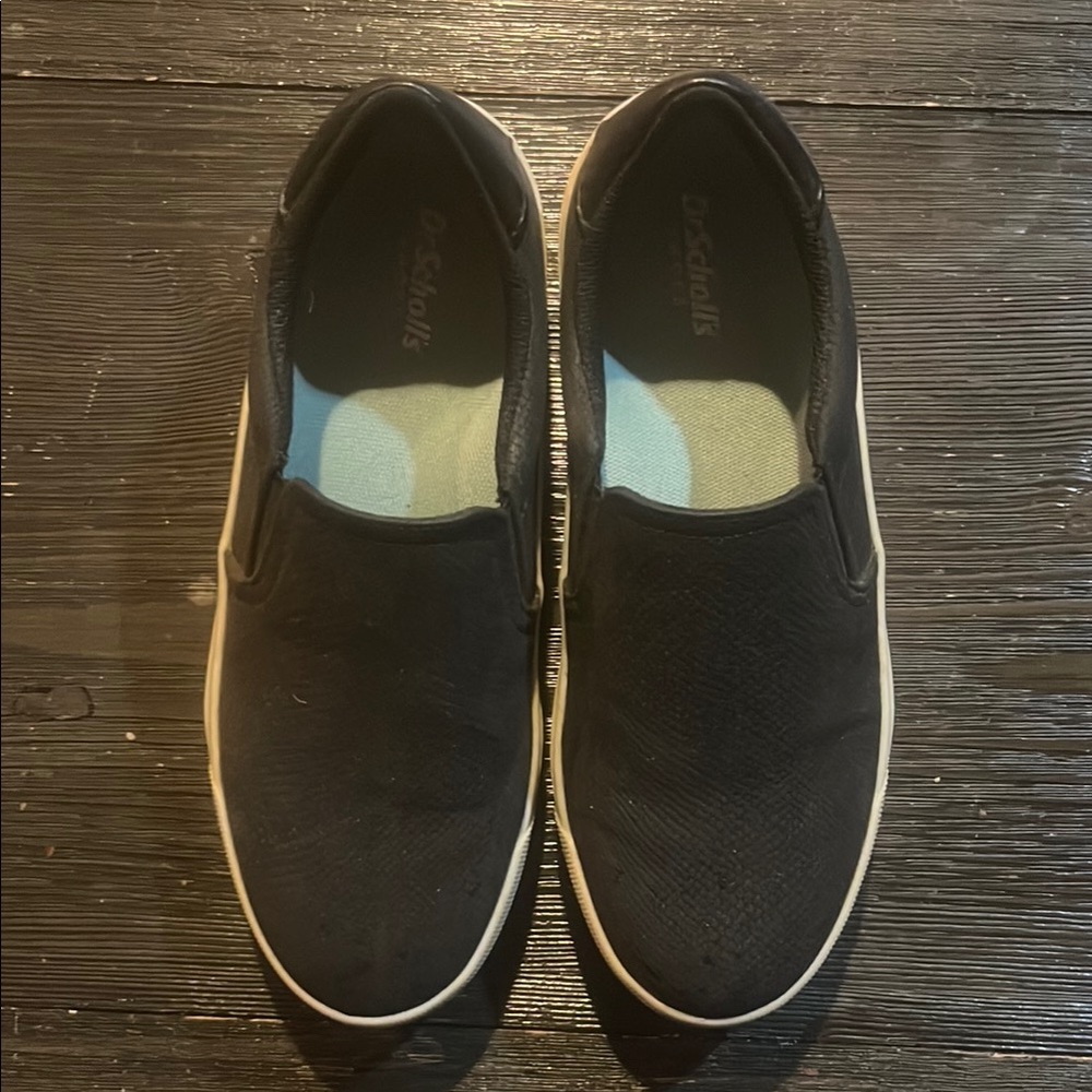 Dr. Scholl's Black Loafers with Slip-On Comfort